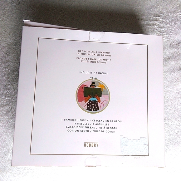 Hobbry Embroidery Kit "All Booked Up" - Picture 2 of 5